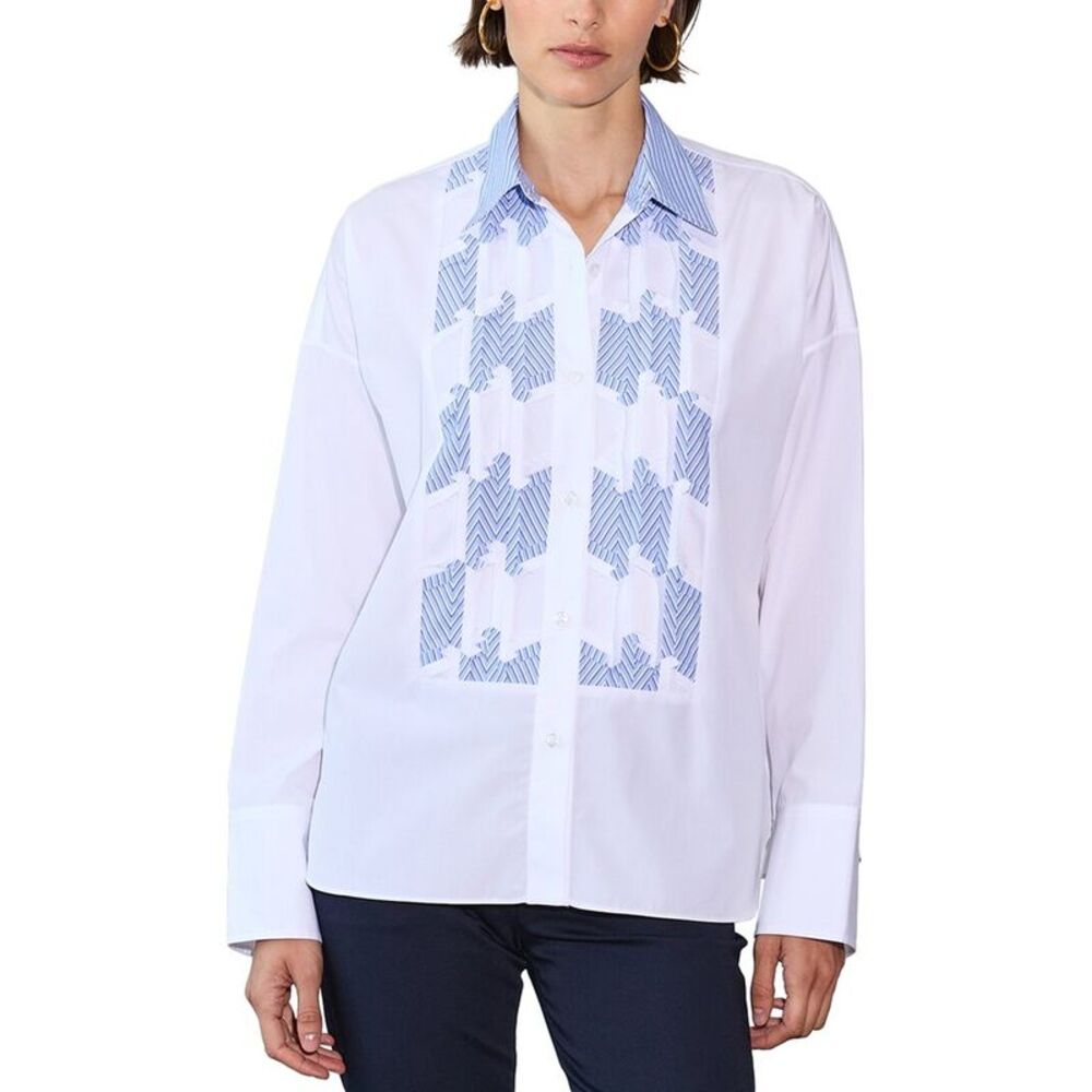 Callas Womens  Soir Shirt, White